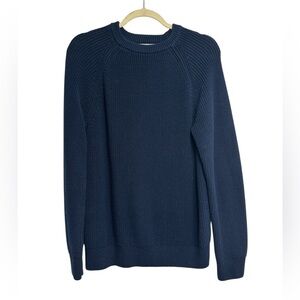 Old Navy Blue Chunky Knit Sweater – Size M